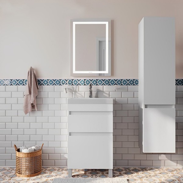 Мебель для ванной комнаты IDDIS Zodiac 50 напольная, с ящиками