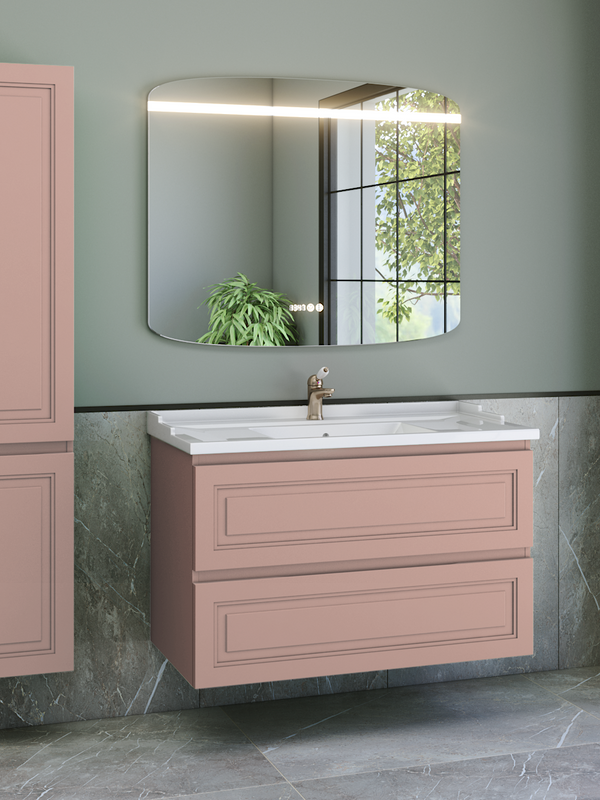 Мебель для ванной комнаты Caprigo Wales 100 пудра