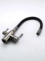 Смеситель для кухни Frap H69 F4396-15 оружейная сталь