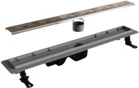Душевой трап (лоток) RGW Drain Leo-20 хром, 80 см