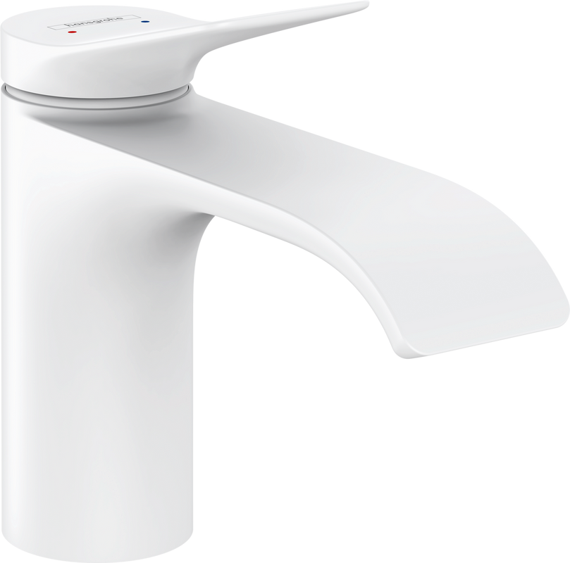 Смеситель для раковины Hansgrohe Vivenis 80 75012700 матовый белый