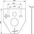 Комплект Унитаз подвесной Duravit ME by Starck 2530090000 + Система инсталляции для унитазов AlcaPlast AM101/1120-4:1RS M1720-1-001