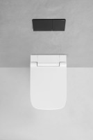 Умный унитаз подвесной Geberit AquaClean Sela Square безободковый, с биде, белый