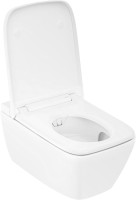 Умный унитаз подвесной Geberit AquaClean Sela Square безободковый, с биде, белый