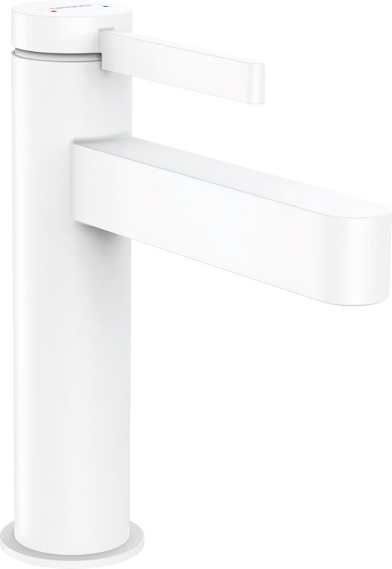 Смеситель для раковины Hansgrohe Finoris 110 76023700 матовый белый