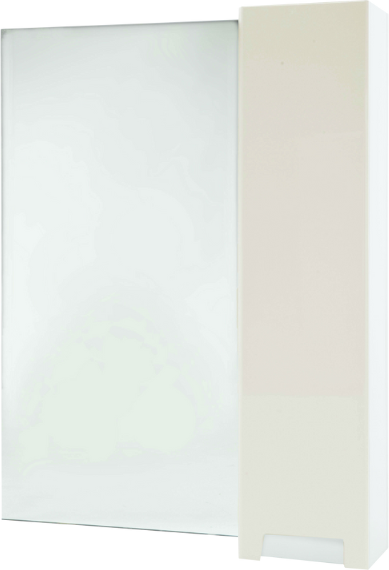 Зеркало Bellezza Пегас R 60 бежевое