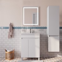 Тумба с раковиной IDDIS Zodiac 60 напольная, с дверцами