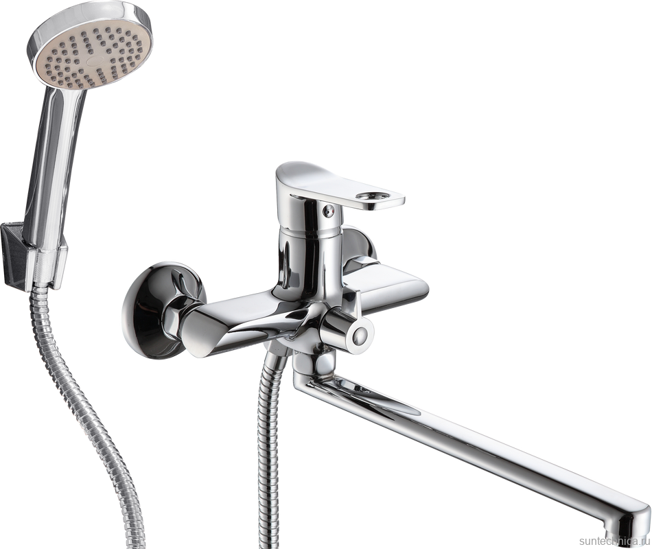 Смеситель с длинным изливом для ванны РМС SL137 SL137-006E