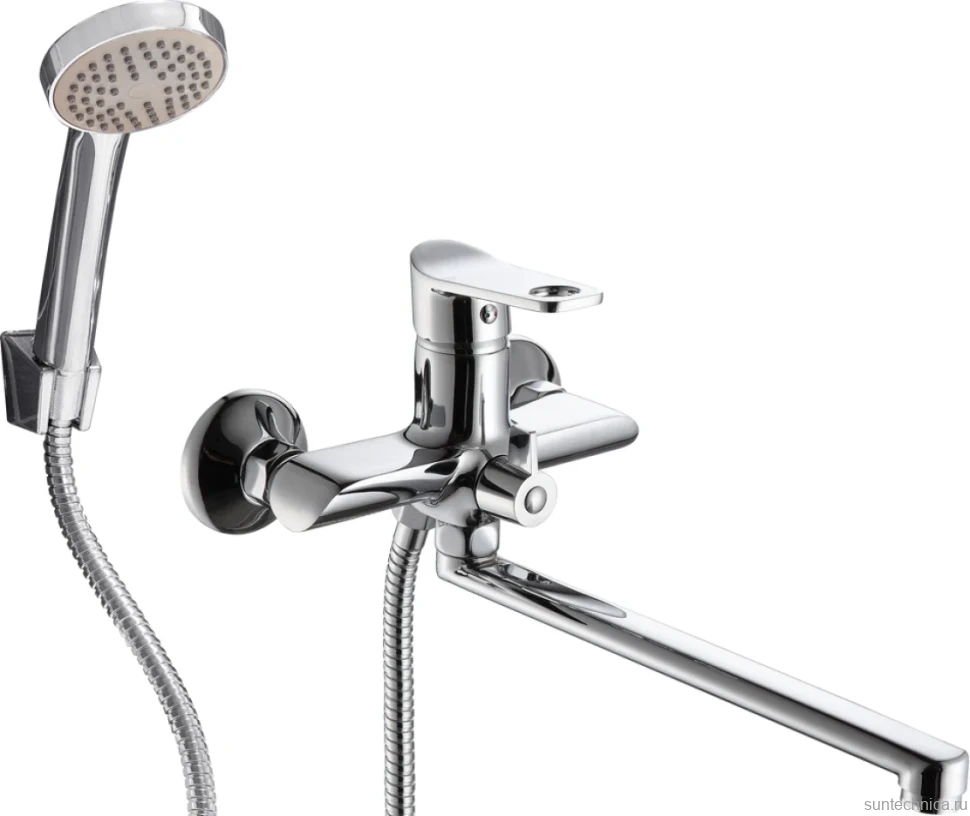 Смеситель с длинным изливом для ванны РМС SL137 SL137-006E