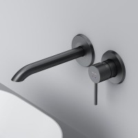 Смеситель для раковины AM.PM Libre F6072622 С ВНУТРЕННЕЙ ЧАСТЬЮ, матовый черный