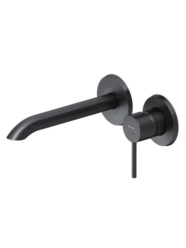 Смеситель для раковины AM.PM Libre F6072622 С ВНУТРЕННЕЙ ЧАСТЬЮ, матовый черный