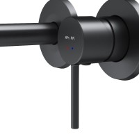 Смеситель для раковины AM.PM Libre F6072622 С ВНУТРЕННЕЙ ЧАСТЬЮ, матовый черный