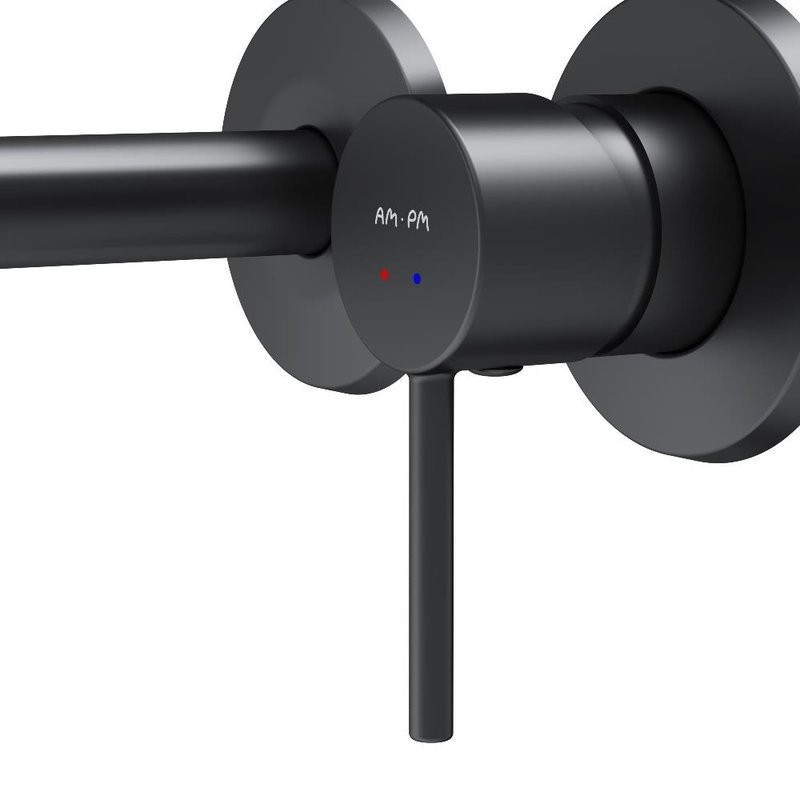 Смеситель для раковины AM.PM Libre F6072622 С ВНУТРЕННЕЙ ЧАСТЬЮ, матовый черный