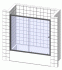 Шторка на ванну Vegas Glass ZV 150 08 01 профиль глянцевый хром, стекло прозрачное