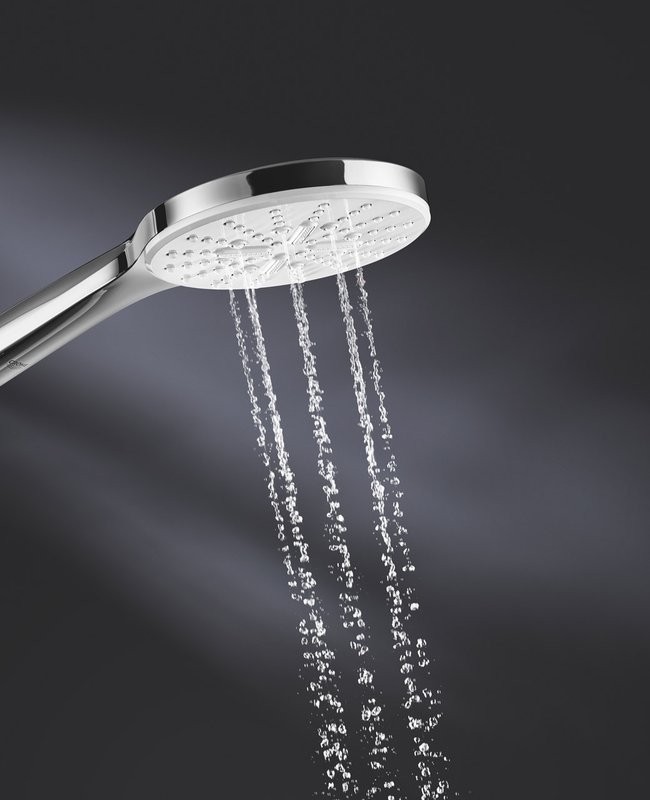 Душевая лейка Grohe Rainshower SmartActive 26574LS0 белая луна