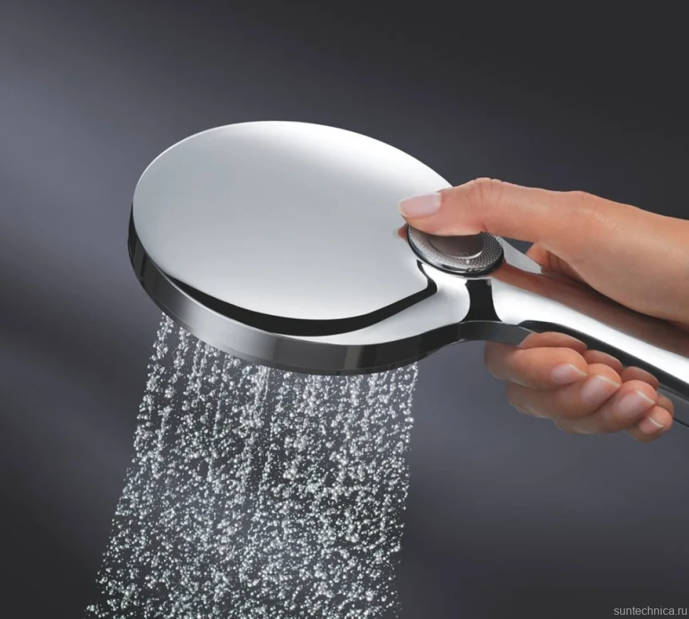 Душевая лейка Grohe Rainshower SmartActive 26574LS0 белая луна
