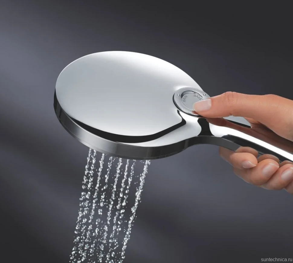 Душевая лейка Grohe Rainshower SmartActive 26574LS0 белая луна
