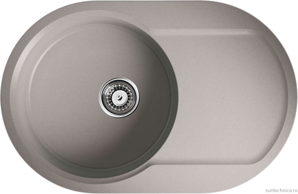 Комплект Мойка Omoikiri Manmaru 78-GR leningrad grey + Измельчитель Nagare slim 1250
