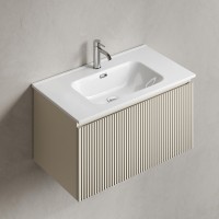 Тумба под раковину без столешницы Sancos Snob R 1.0 80 beige soft