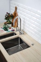 Смеситель для кухни Omoikiri Akita нержавеющая сталь