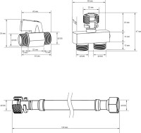 Комплект Унитаз подвесной Toto RP CW542ERY безободковый + Крышка Washlet RX TCF894CG#NW1 с дистанционным управлением + Инсталляция Geberit Duofix UP 320 111.300.00.5 + Подводка SHXCK94 для инсталляции Geberit