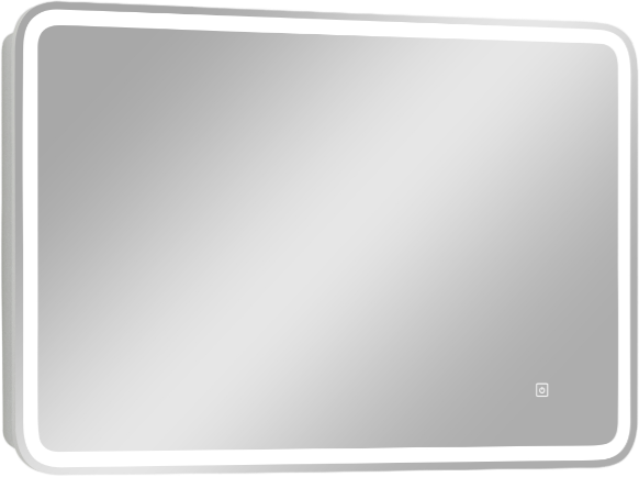 Зеркало-шкаф CONTINENT Tokio 90х53 с подсветкой