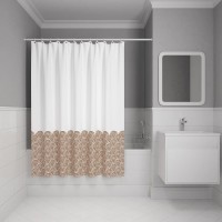 Штора для ванной IDDIS Base BW03P18i11 180х200, коричневая