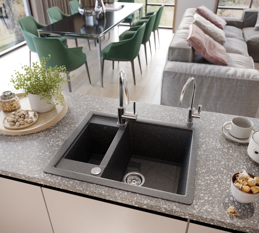 Смеситель для кухни Blanco Mida Silgranit 524201