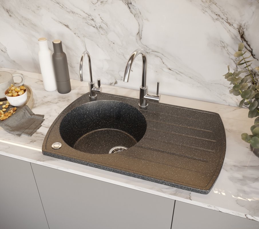 Смеситель для кухни Blanco Mida Silgranit 524201