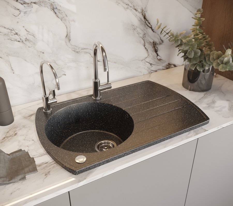 Смеситель для кухни Blanco Mida Silgranit 524201