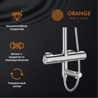 Душевая стойка Orange Thermo Thermo T02S4-911cr
