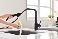 Смеситель для кухни Paulmark Viper Vi213105-AN антрацит Смеситель для кухни Paulmark Viper Vi213105-AN антрацит