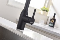 Смеситель для кухни Paulmark Viper Vi213105-AN антрацит Смеситель для кухни Paulmark Viper Vi213105-AN антрацит