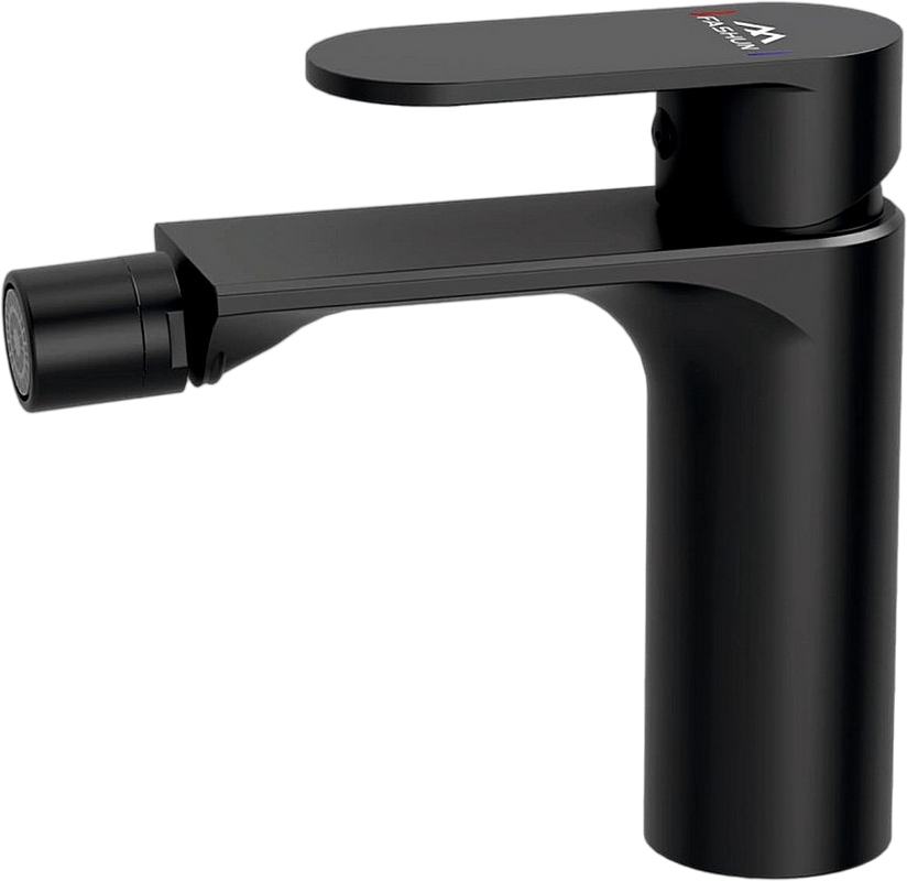 Смеситель для биде Fashun A5085-7 с поворотным аэратором, черный