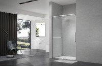 Душевая дверь в нишу Terminus Альба 01 1DS140х220C 140х220, хром