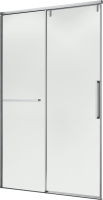 Душевая дверь в нишу Terminus Альба 01 1DS140х220C 140х220, хром