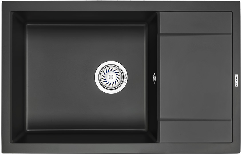 Мойка кухонная Granula 7805, турмалин