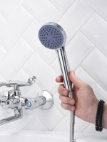 Смеситель с длинным изливом для ванны РМС SL116-140 хром Смеситель с длинным изливом для ванны РМС SL116-140 хром