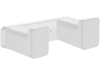 Крючок Rose RG1821C белый Крючок Rose RG1821C белый