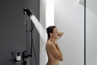 Верхний душ Hansgrohe Pulsify 105 1jet 24130670 матовый черный
