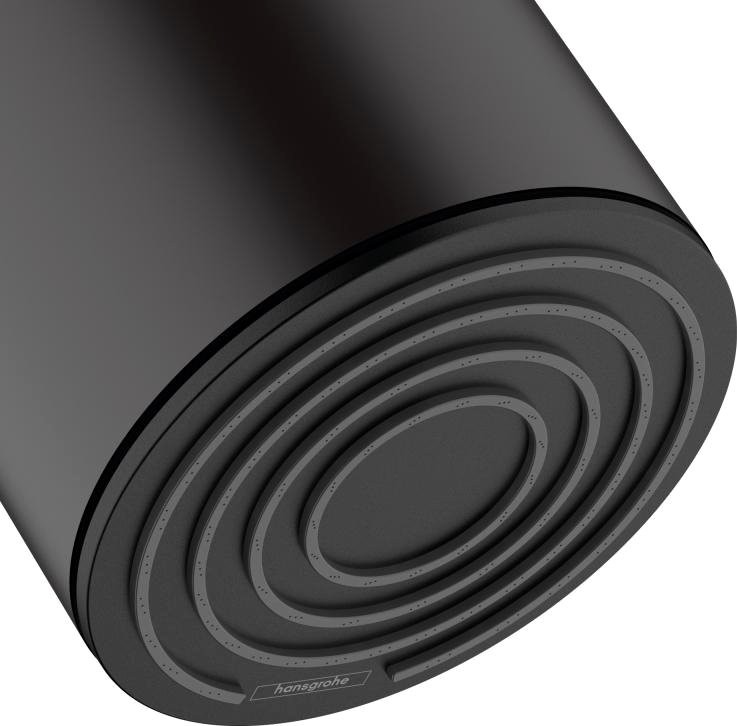 Верхний душ Hansgrohe Pulsify 105 1jet 24130670 матовый черный