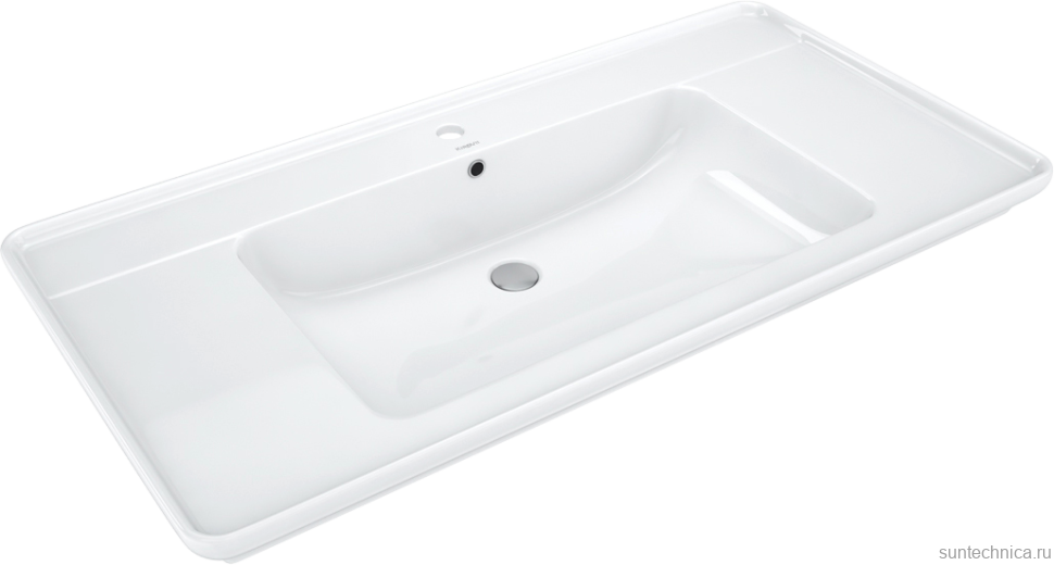 Тумба с раковиной ASB-Woodline Толедо 105 капучино