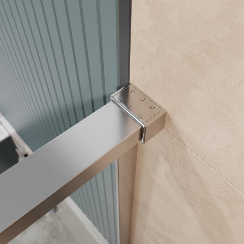 Душевой уголок BelBagno Soft Close-1 AH-1-120/90-C-Cr профиль хром