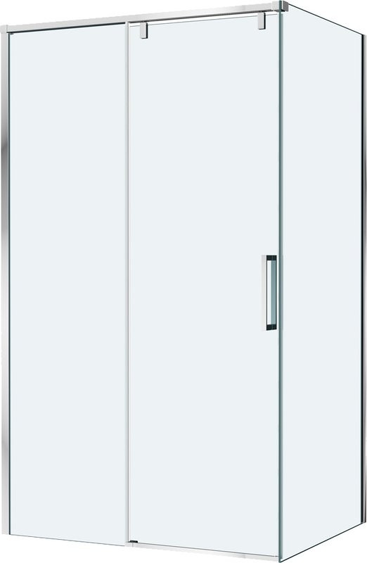 Душевой уголок BelBagno Soft Close-1 AH-1-120/90-C-Cr профиль хром