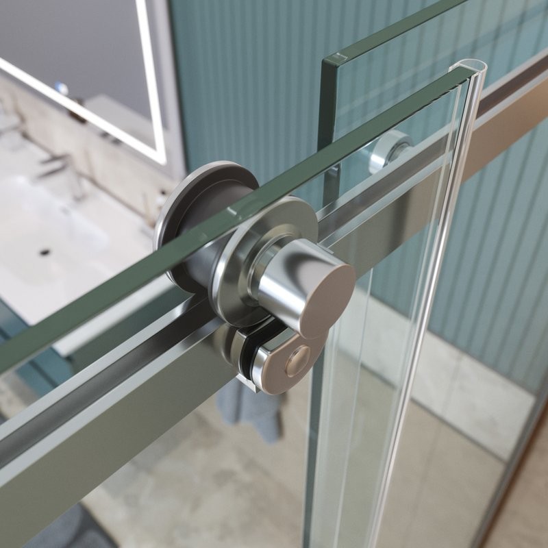 Душевой уголок BelBagno Soft Close-2 AH-1-180/90-C-Cr профиль хром