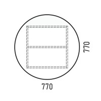Зеркало-шкаф Corozo Форест 77 дуб канзас коричневый Зеркало-шкаф Corozo Форест 77 дуб канзас коричневый