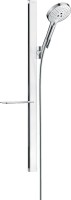 Душевой комплект Hansgrohe Raindance Select E 300 (3 jet) 26468400 + 27648400 + 26455000 + 15734400 + 15736400