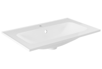 Тумба с раковиной Aquanet Арт 75 подвесная, маренго