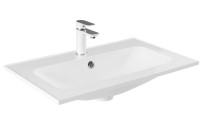 Тумба с раковиной Aquanet Арт 75 подвесная, маренго