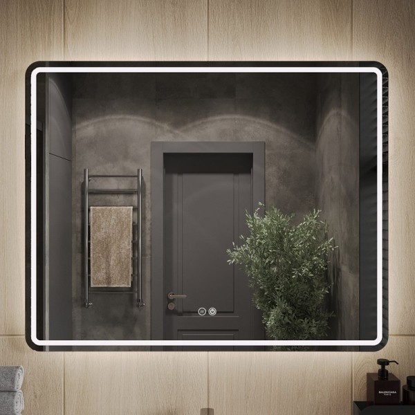 Зеркало Orange Nature 100 с подсветкой, с антизапотевателем